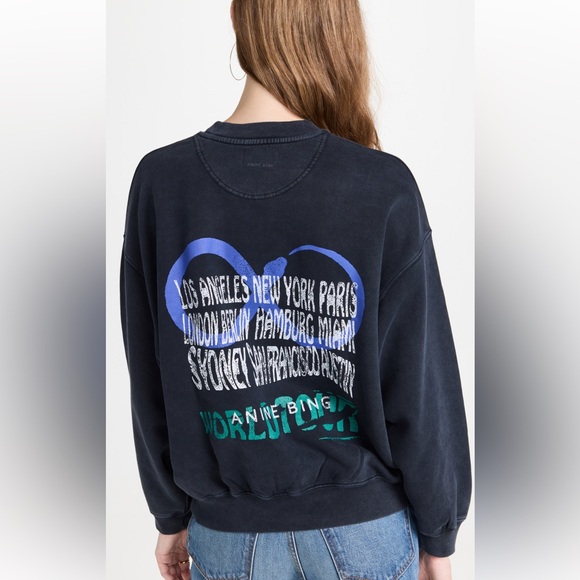 AUTHENTIC ANINE BING VIPER Sweatshirt Size M - Picture 5 of 12